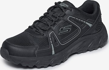 SKECHERS Poolsaabas 'HILLCREST 2.0 - SABBADAY FALL', värv must: eest vaates