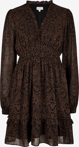 Robe Apricot en marron : devant