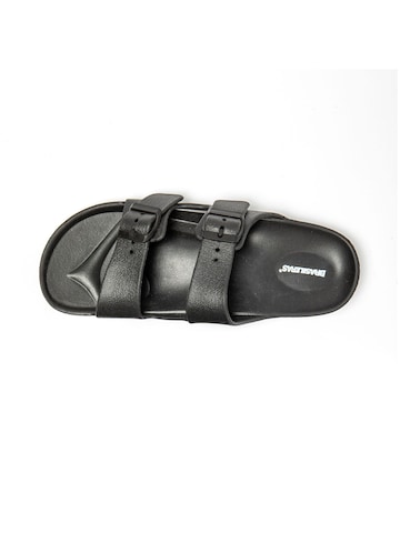 Brasileras Pantolette 'Coastal' in Schwarz: Vorderseite