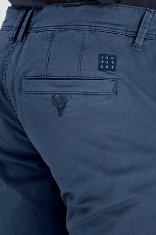 BLEND Regular Chino Pants 'BRIXUS' in Blue