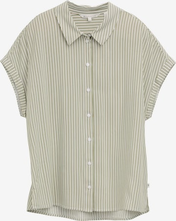 TOM TAILOR DENIM Bluse in Grün: Vorderseite