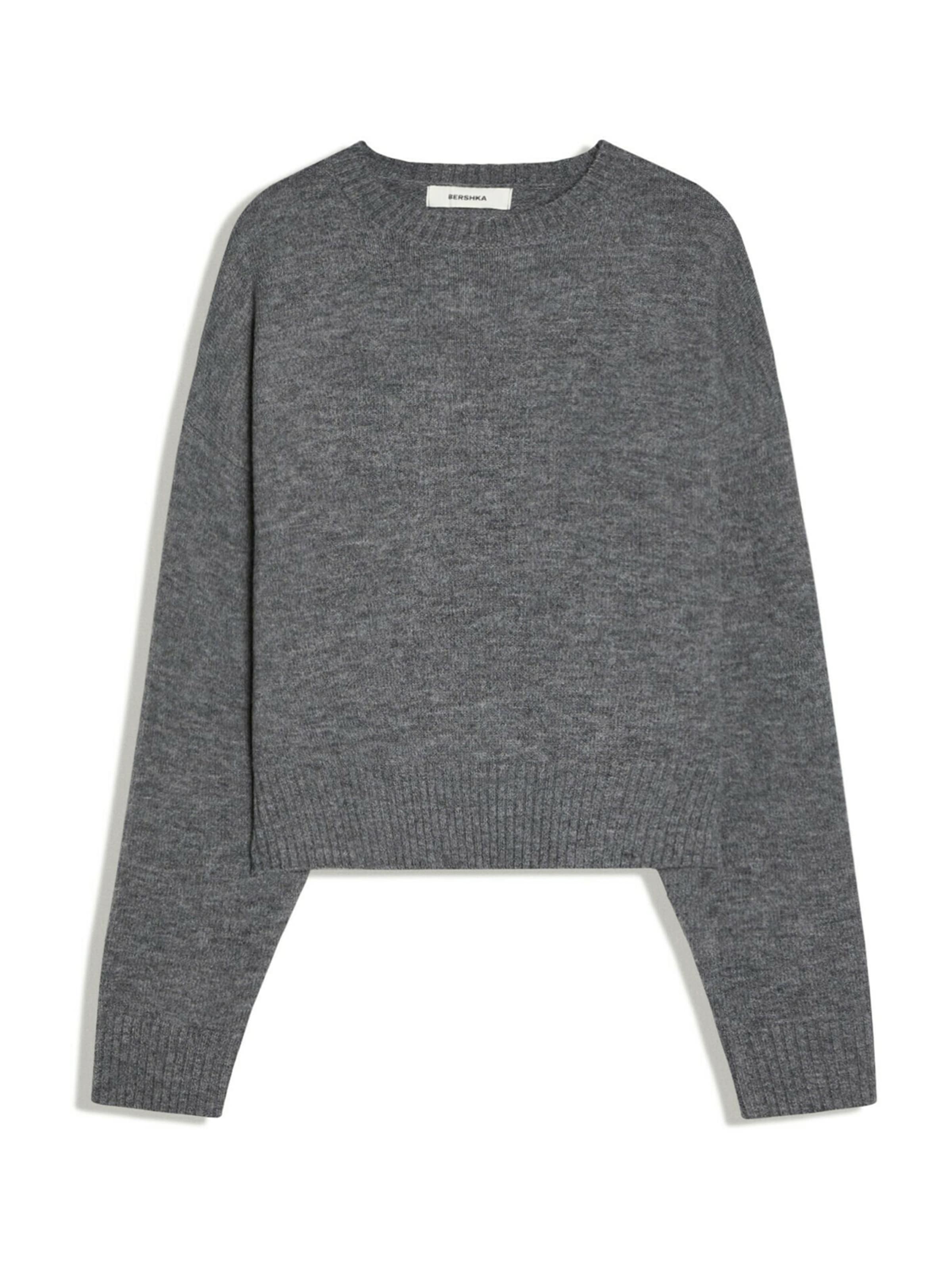 Bershka Pullover in Grau: Vorderseite