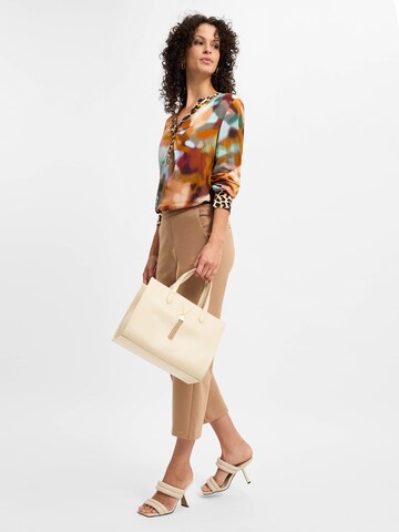 Marie Lund Loosefit Broek in Bruin
