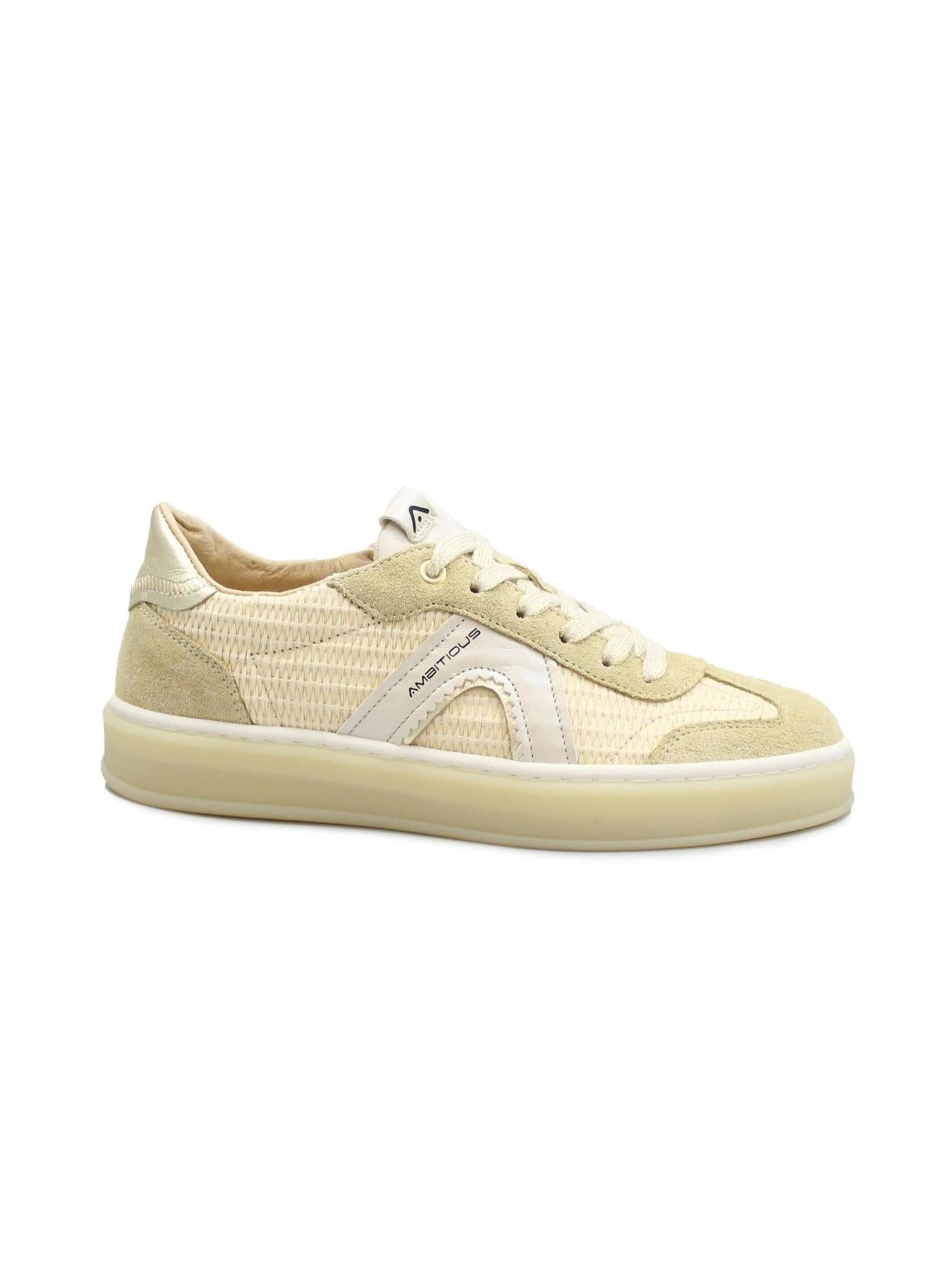 Sneaker bassa di ambitious in beige: frontale