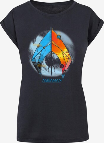 ABSOLUTE CULT Shirt 'Aquaman' in Blue: front