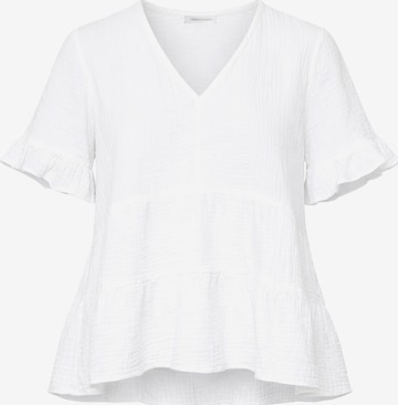 SASSYCLASSY Sweater in White: front