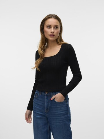 VERO MODA Pullover 'VMCecilie' i sort: forside