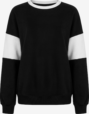 Sweat-shirt myMo ATHLSR en noir : devant