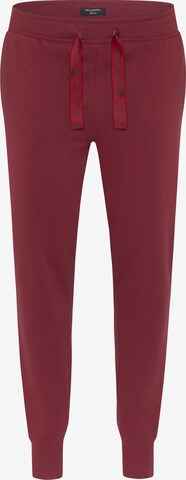 Oklahoma Jeans Tapered Pants in Red: front