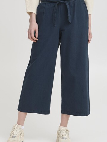 Oxmo Wide leg Trousers in Blue: front