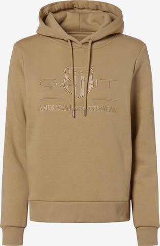 GANT Sweatshirt in Beige: predná strana