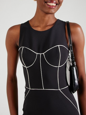 Elisabetta Franchi - Vestido de bainha 'DONNA' em preto