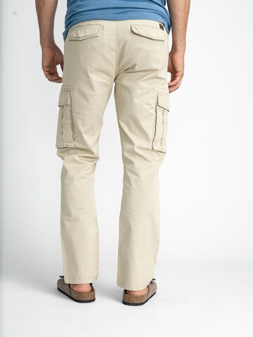 Petrol Industries Regular Cargo trousers in Beige