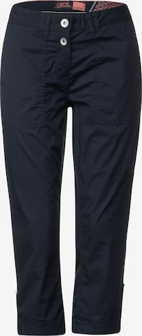 CECIL Regular Панталон в синьо: отпред