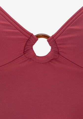 s.Oliver Triangle Tankini Top 'Rome' in Red