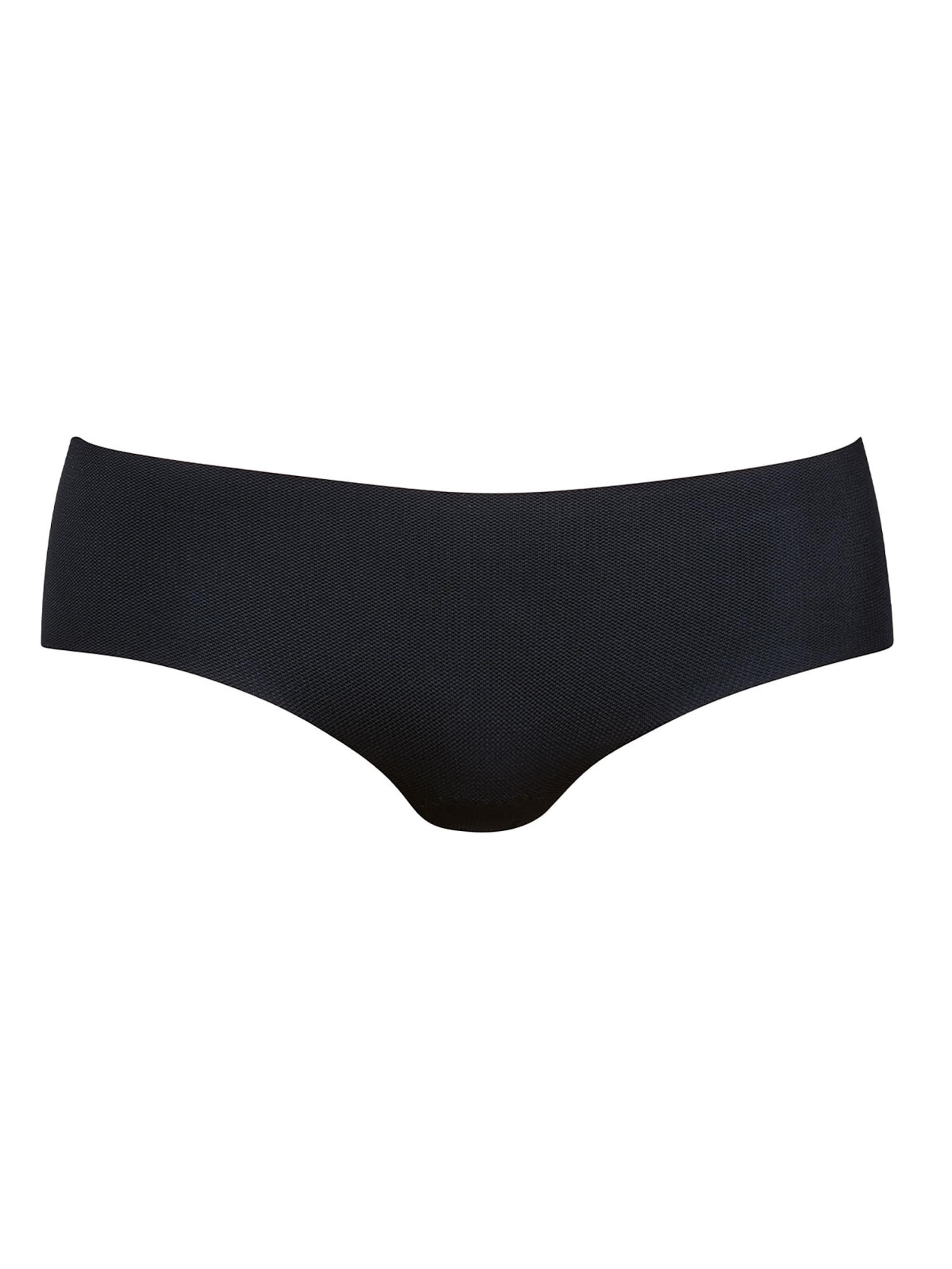 ANITA Boyshorts 'Pocket Panty' in Black: front