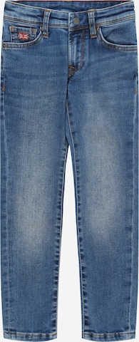 Hackett London regular Jeans i blå: forside