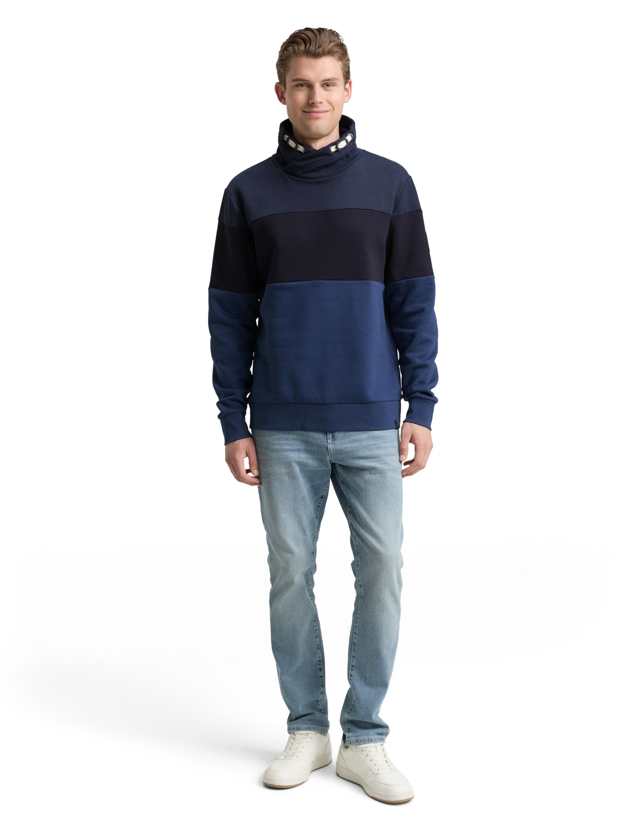 TOM TAILOR Sweatshirt in Blue