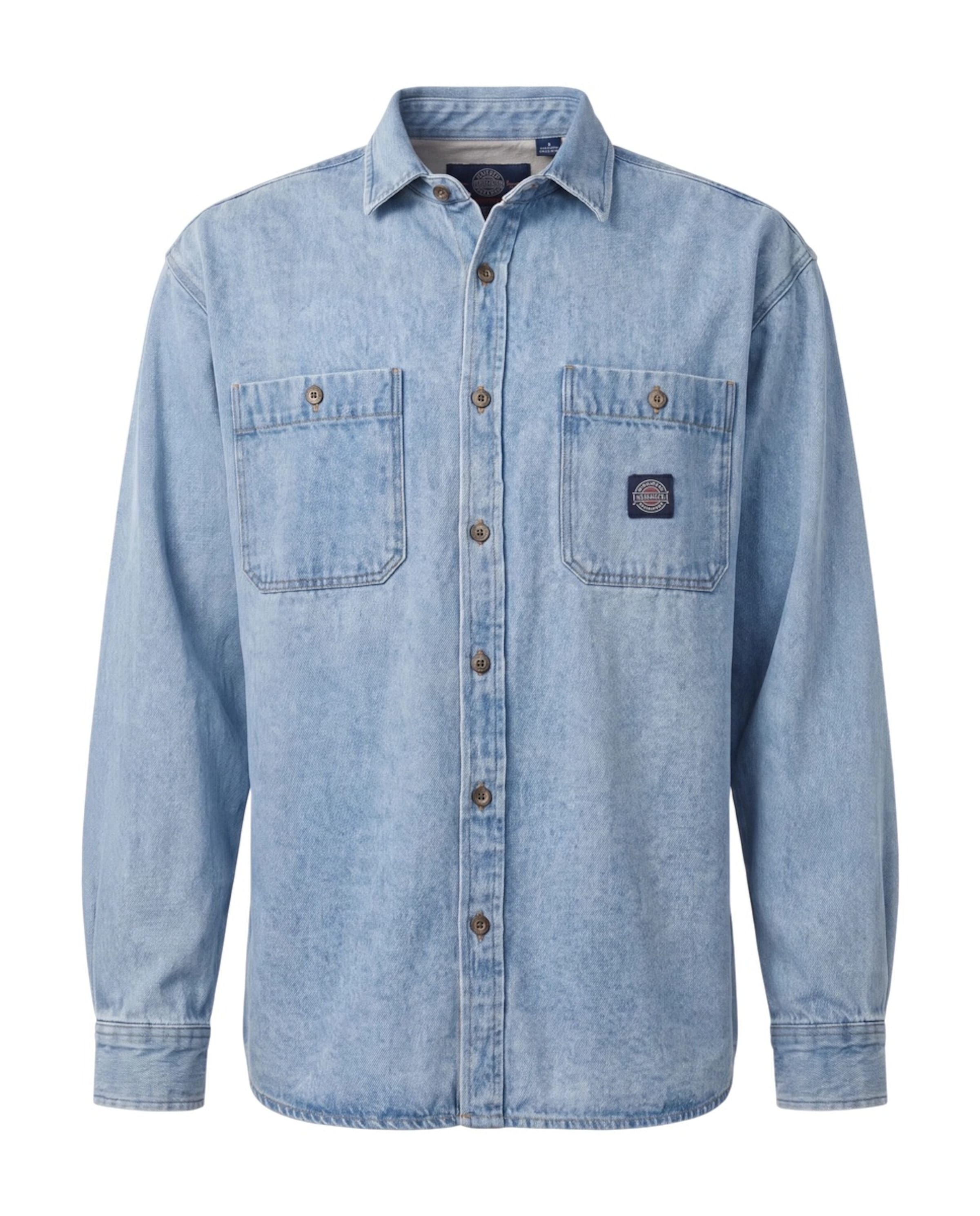 RIP CURL Regular fit Λειτουργικό πουκάμισο 'PREMIUM SURF' σε μπλε: μπροστά