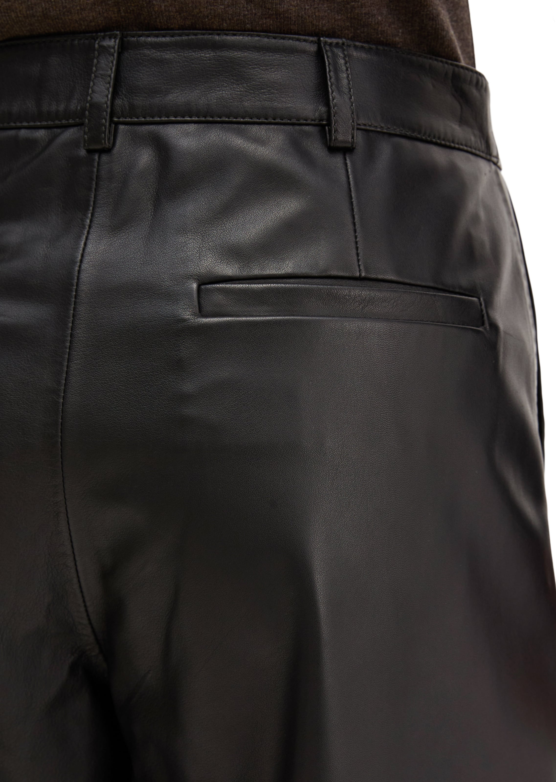 Marc O'Polo Barrel Hose in Schwarz: Rückseite