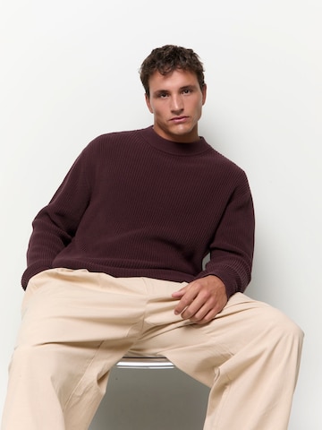 BALMOHK Pullover i brun