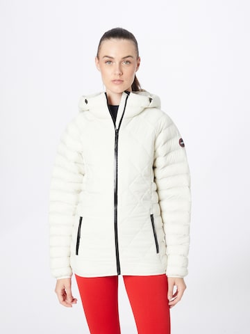 Veste outdoor 'BLACKEY' ICEPEAK en blanc : devant