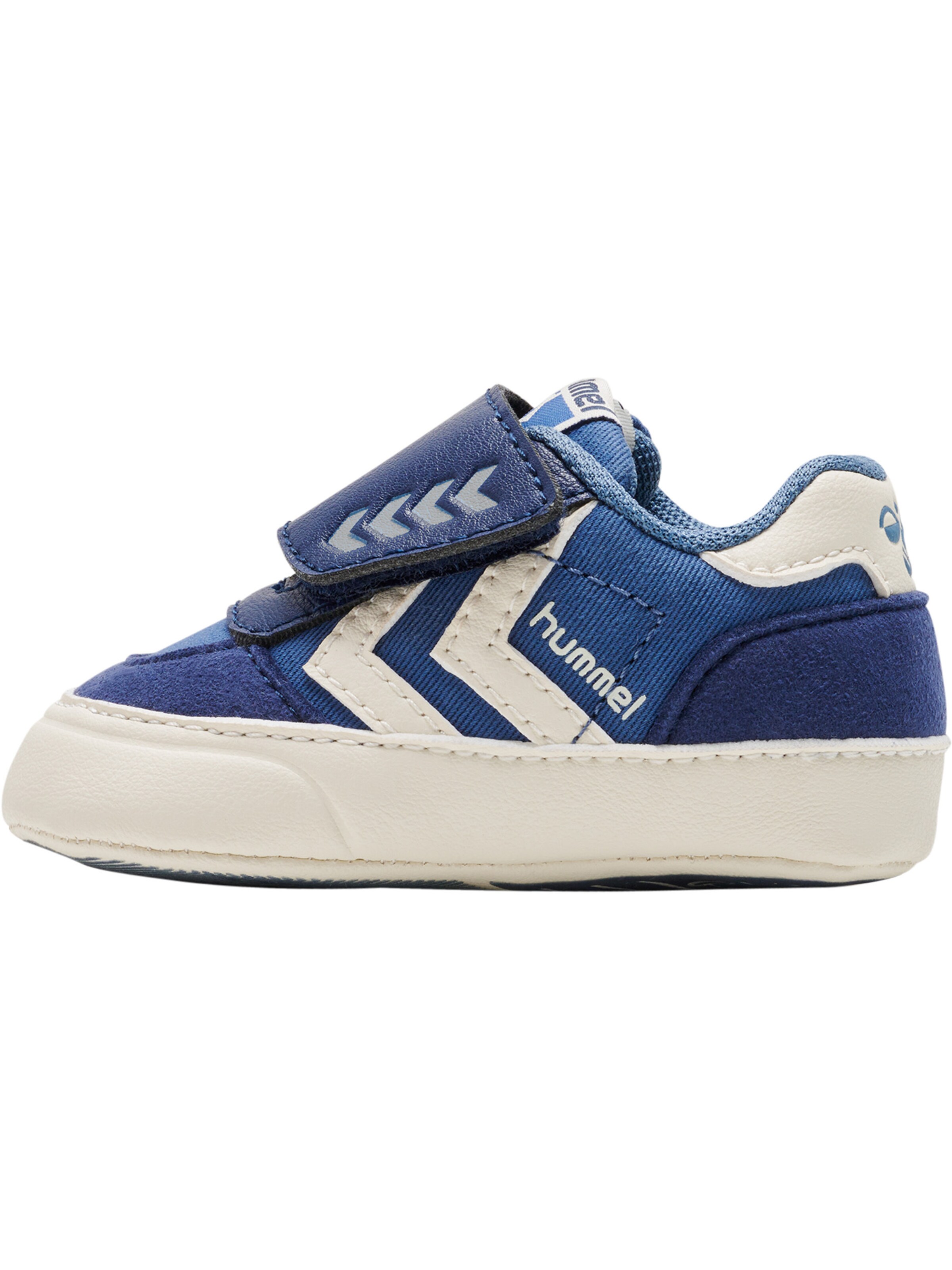 Baskets 'Stadil' Hummel en bleu : devant