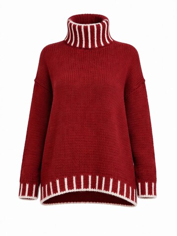 Worldclassca Oversized Cardigan in Red