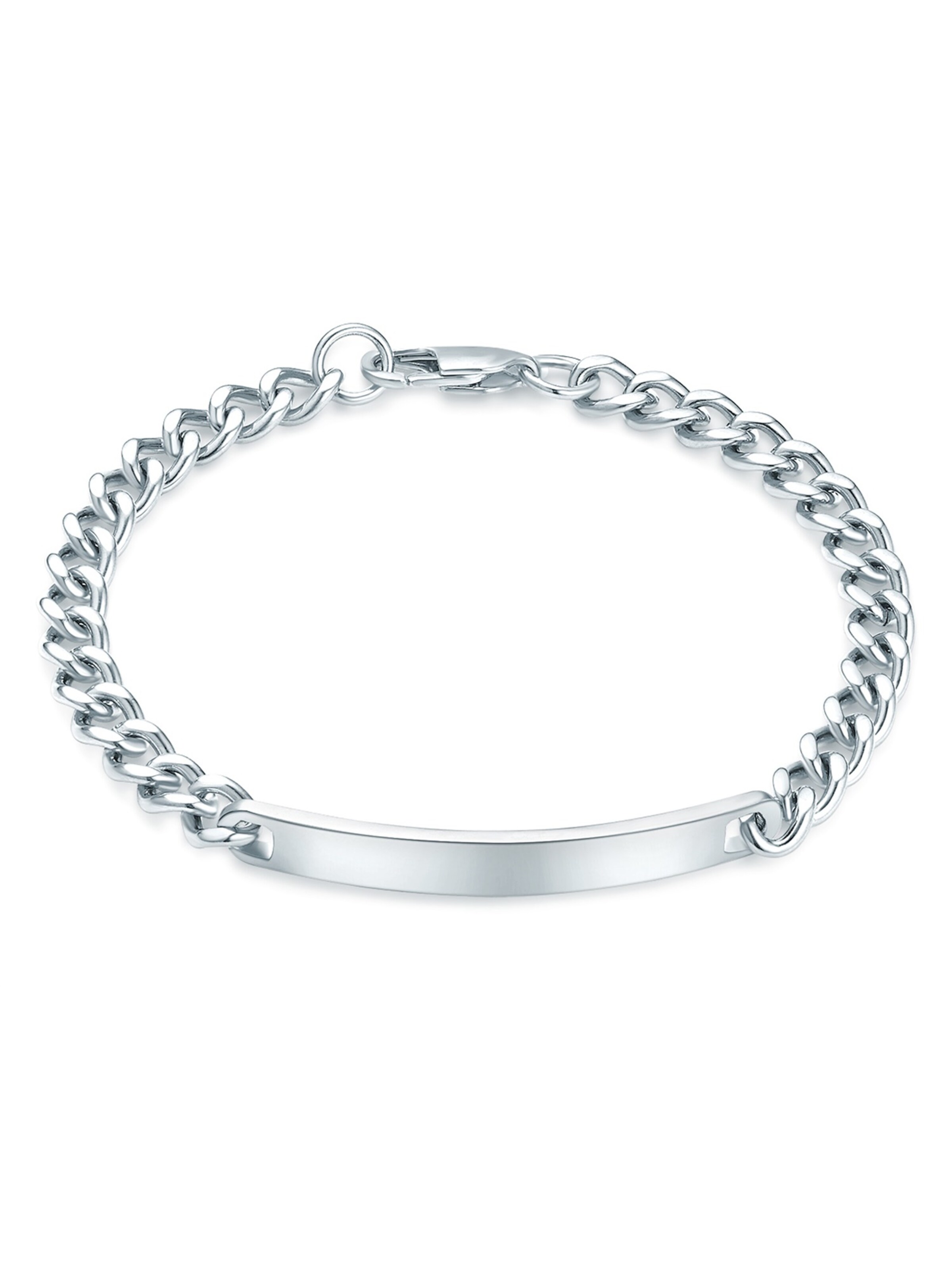 True Rebels Armband in Zilver: voorkant