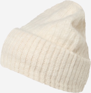 AMERICAN VINTAGE Beanie 'East' in White: front