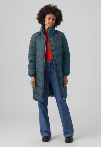 VERO MODA Wintermantel 'LIGA' in Blauw