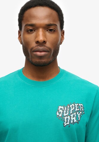 T-Shirt Superdry en bleu
