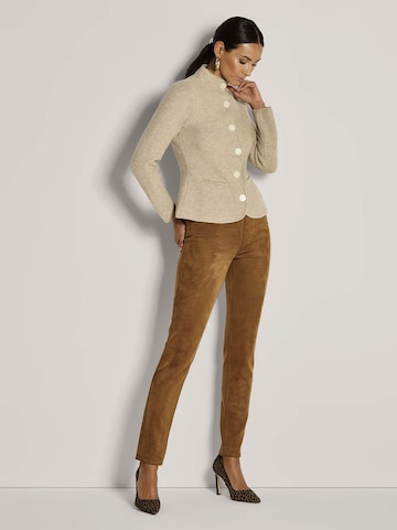 MADELEINE Knit cardigan in Beige