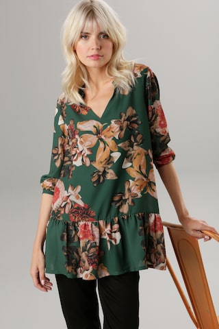 Aniston SELECTED Tunic in Green: front