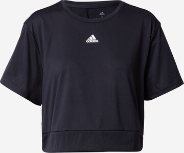 ADIDAS SPORTSWEAR Funkční tričko 'Aeroready Studio Loose ' – černá: přední strana