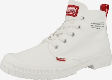 Boots 'SP20 Dare' Palladium en blanc : devant