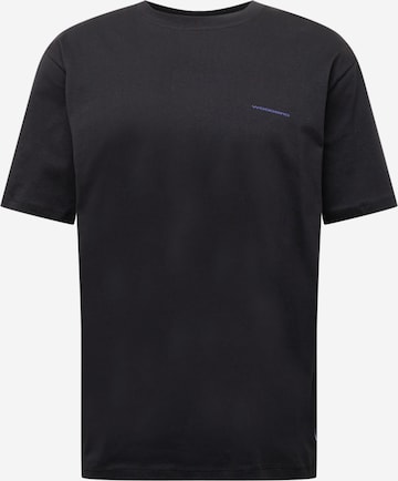 Woodbird T-Shirt 'Steen' in Schwarz: predná strana