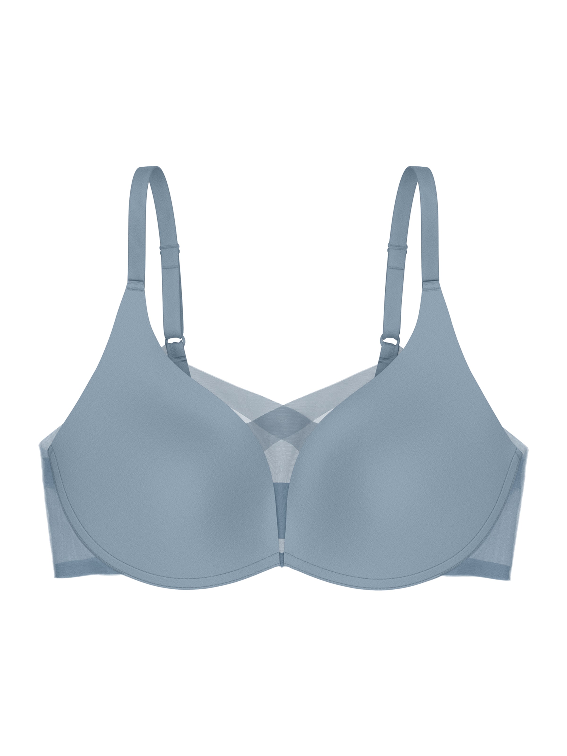 TRIUMPH T-Shirt-BH ' Shape Smart ' in Blau: Vorderseite