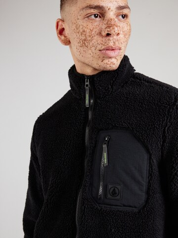 Volcom - Chaqueta polar 'MUZZER FUZZAR' en negro