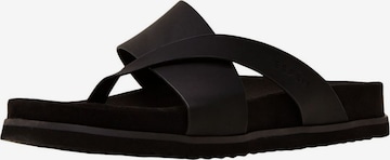 ESPRIT T-Bar Sandals in Black: front