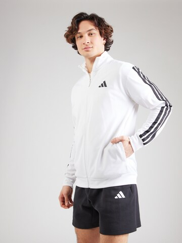 Vestes d’entraînement ADIDAS SPORTSWEAR en blanc : devant