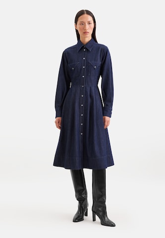 Robe-chemise SEIDENSTICKER en bleu : devant