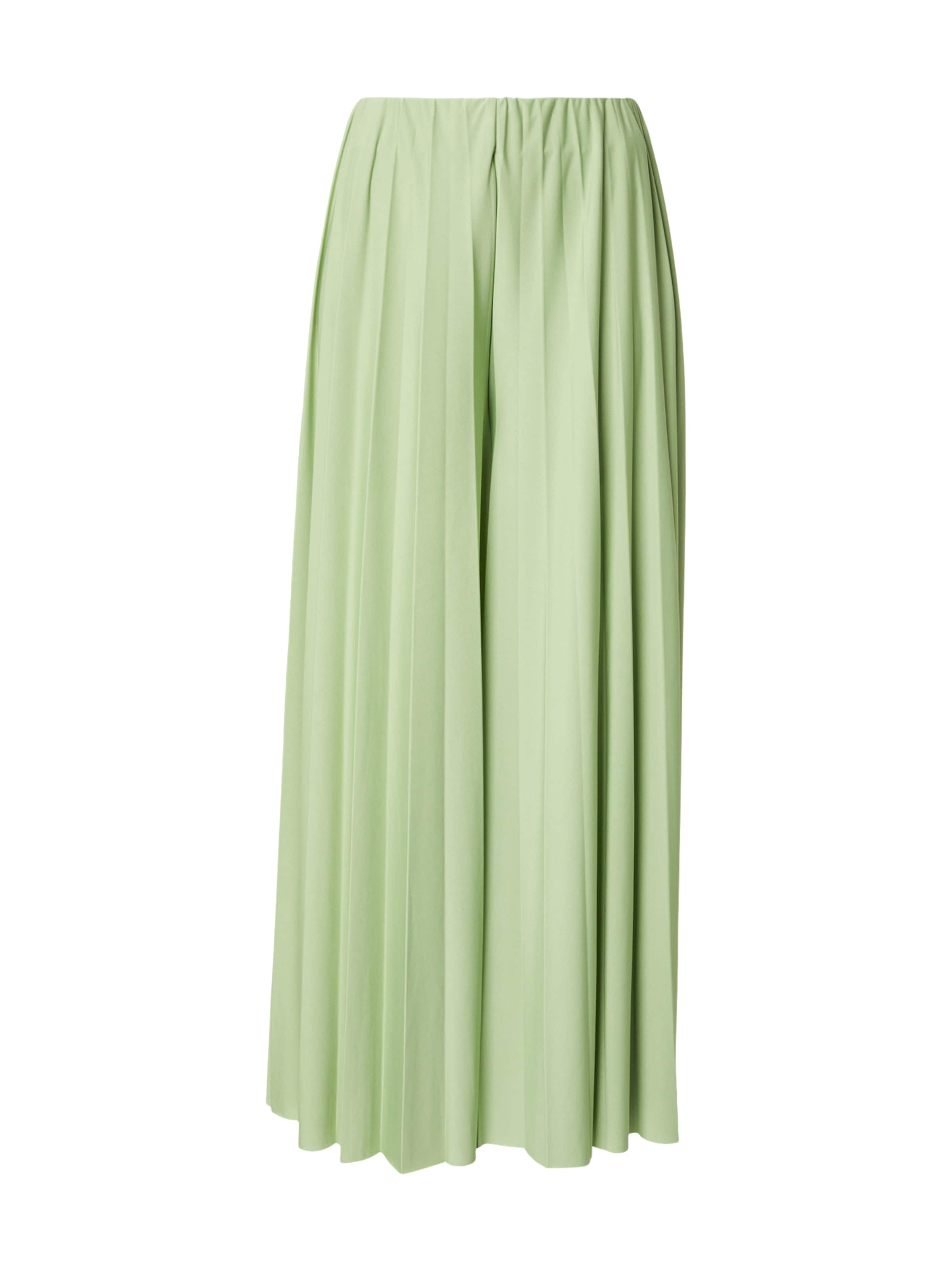 Wide leg Pantaloni 'Meret' di ABOUT YOU in verde: frontale