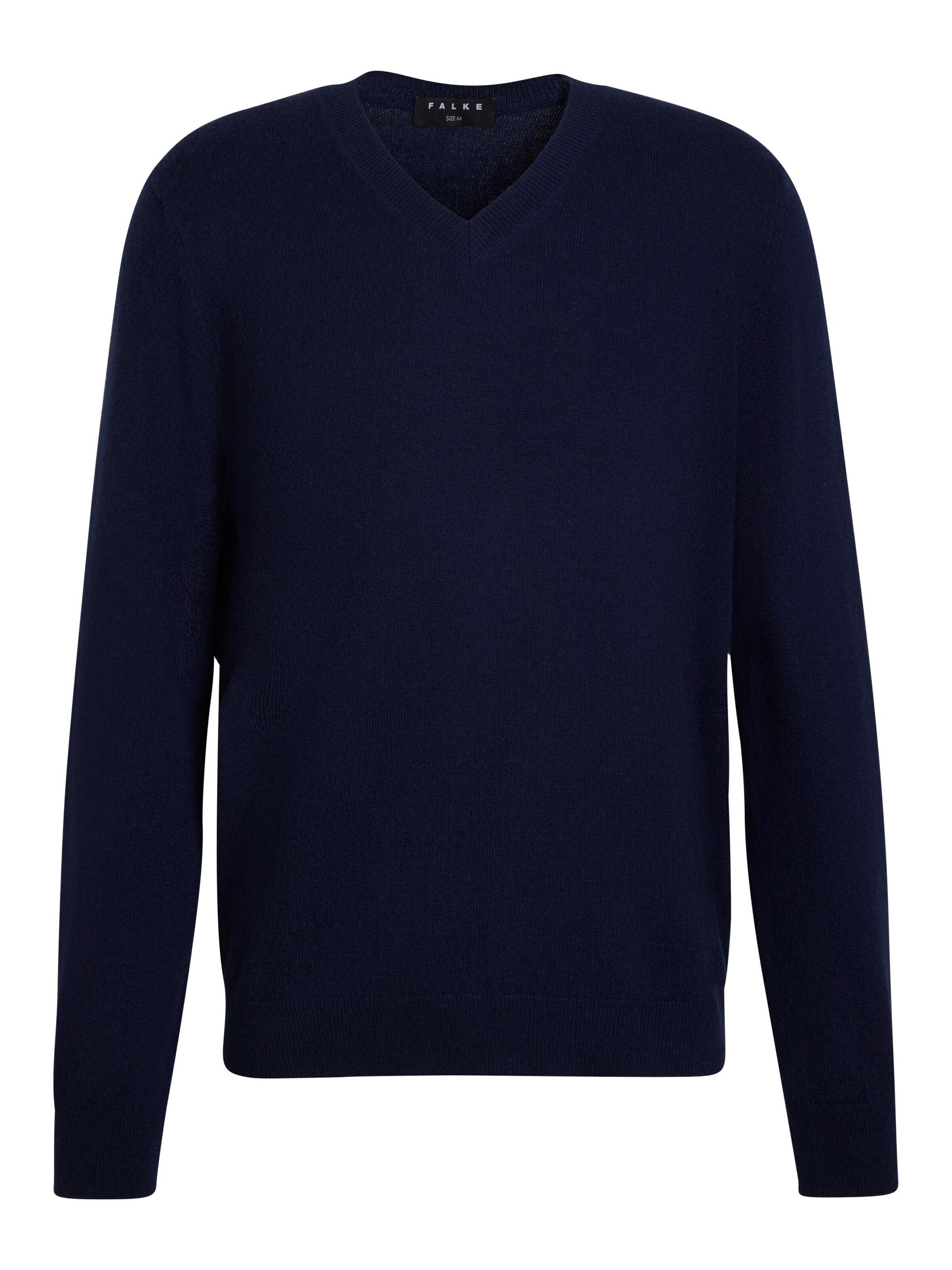 FALKE Sweater 'Pure Cashmere' in Blue: front