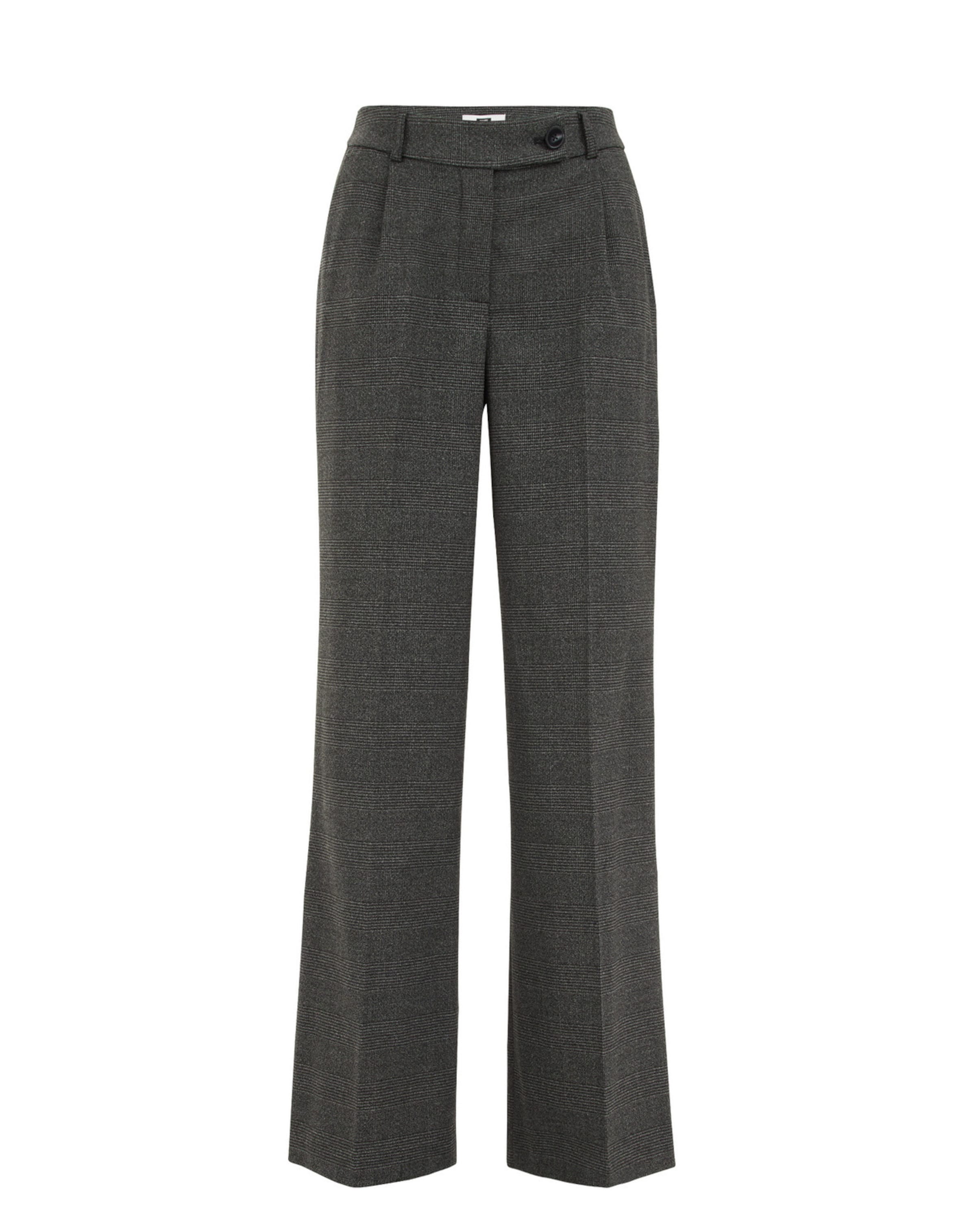 WE Fashion regular Παντελόνι σε μαύρο: μπροστά