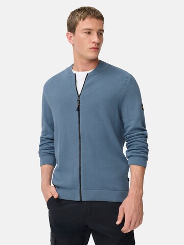 CAMEL ACTIVE Knit Cardigan in Blue: front