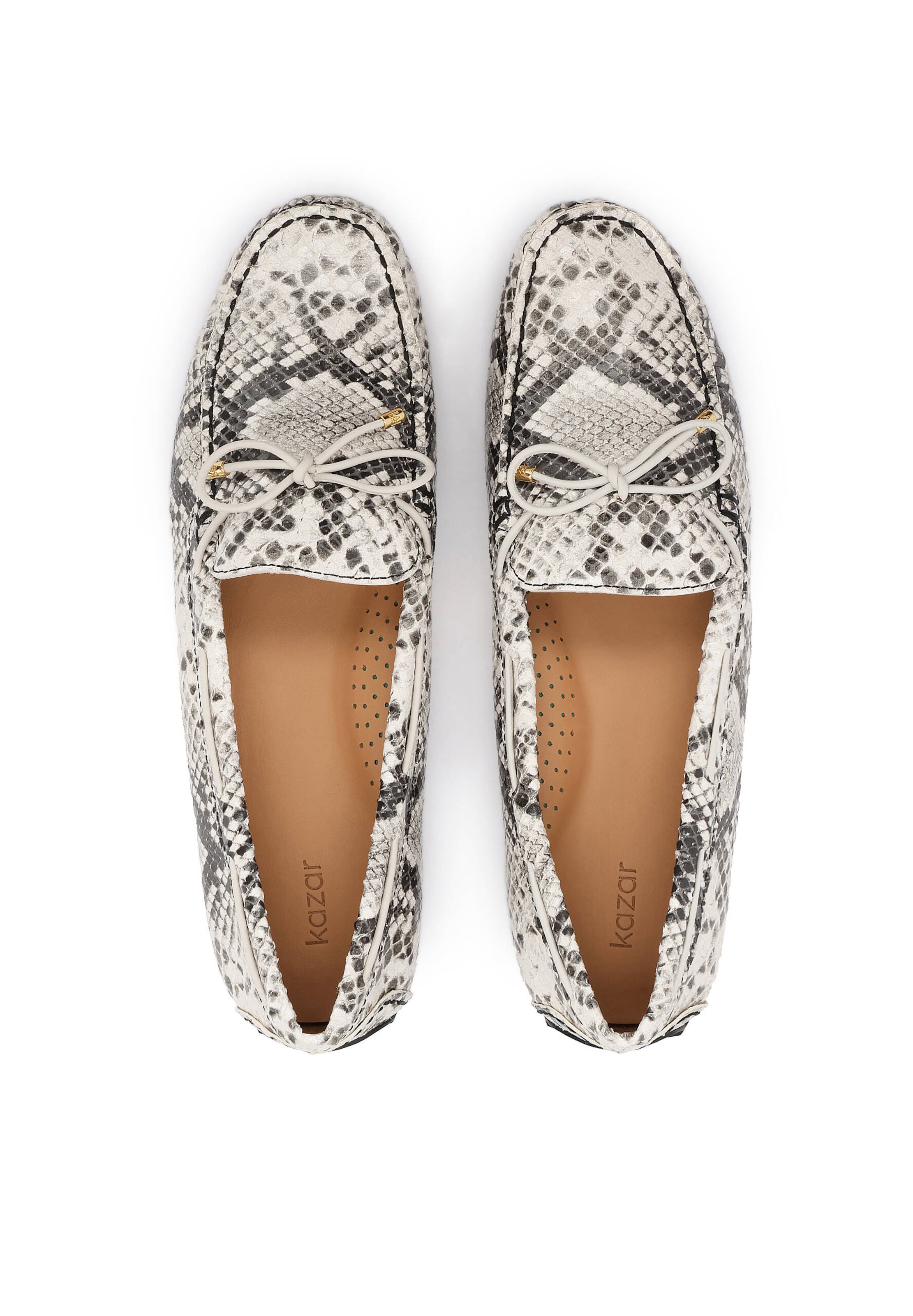 Kazar - Mocasines en blanco