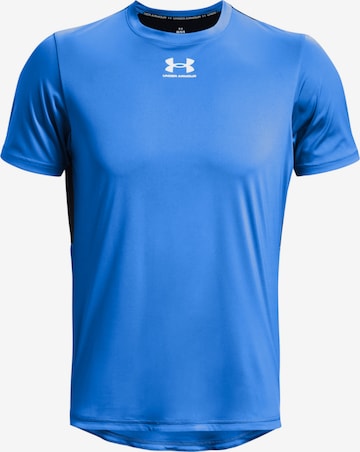 T-Shirt fonctionnel 'Challenger Pro' UNDER ARMOUR en bleu : devant