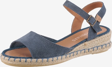 VERBENAS Sandale in Blau: Vorderseite