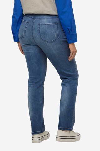 Bootcut Jean Ulla Popken en bleu